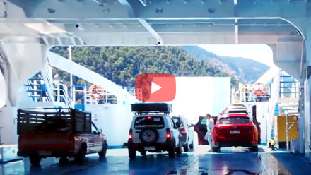 Paso Hua Hum, comuna de Panguipulli